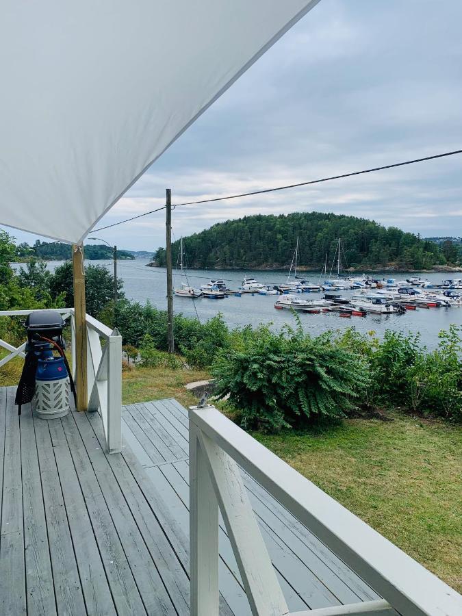 Renovated Sea Facing Cottage On The Eidanger Fjord Porsgrunn Eksteriør bilde